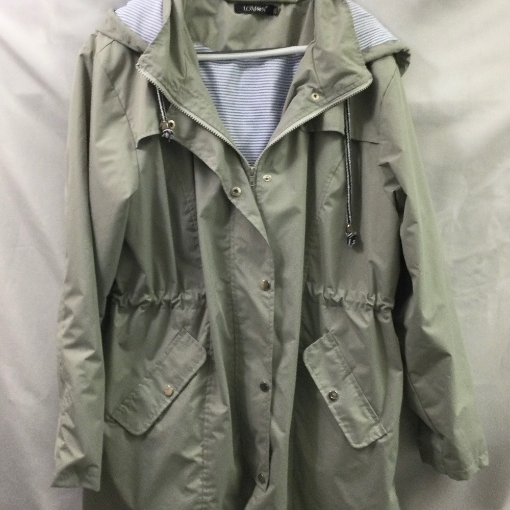 2XL Grey Waterproof Jacket